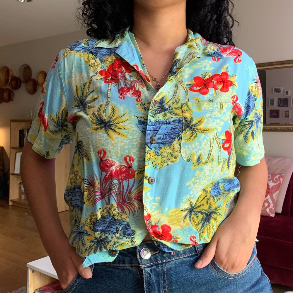 “Dad Shirt” - Hawaiian Style Button Down